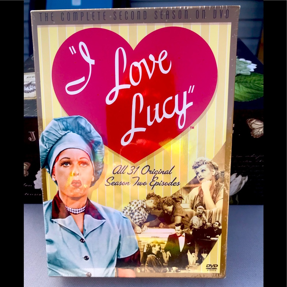 New. Sealed. DVD movie set of 31 episodes, season 2 I LOVE LUCY. 5 DVDs total.
